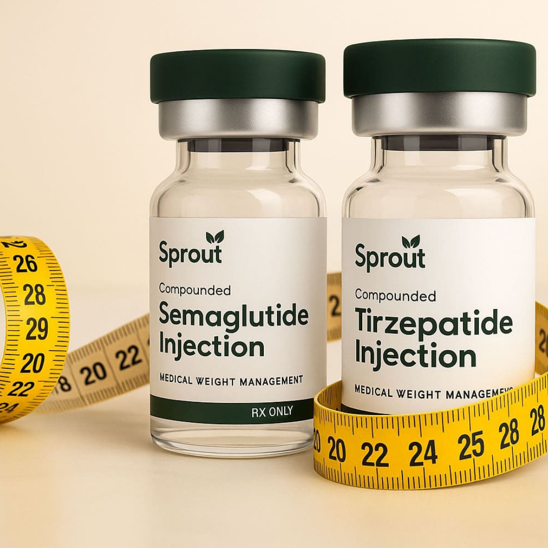 Sprout Health Semaglutide & Tirzepatide Injections - Compounded GLP-1 Medications